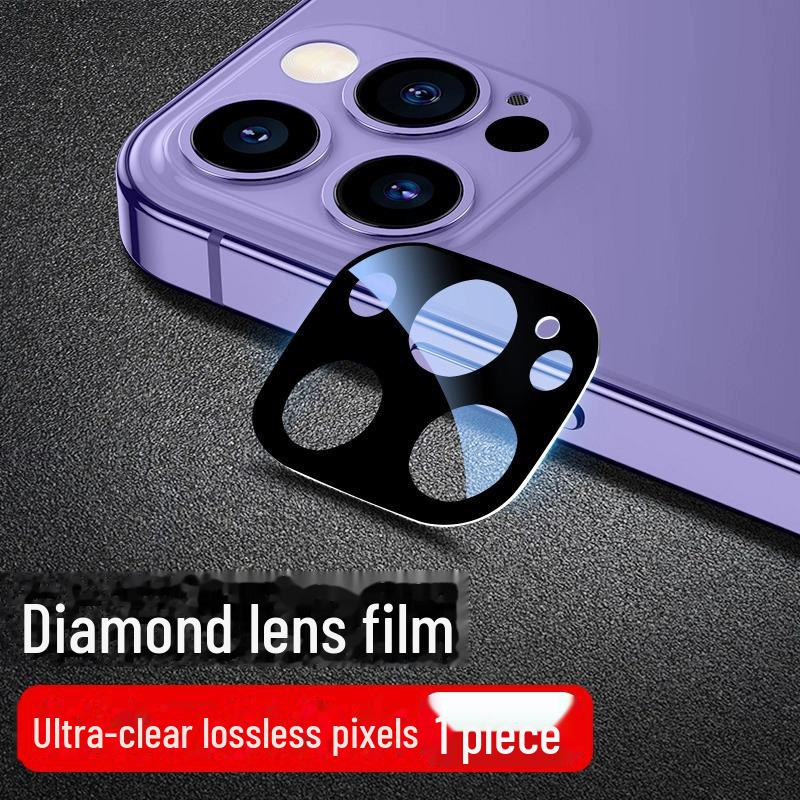 

Совместимая защитная пленка для объектива iPhone 11/13/14 Pro Max - 15 Plus HD Взрывозащищенная задняя крышка камеры Apple 13promax 6.7 inches