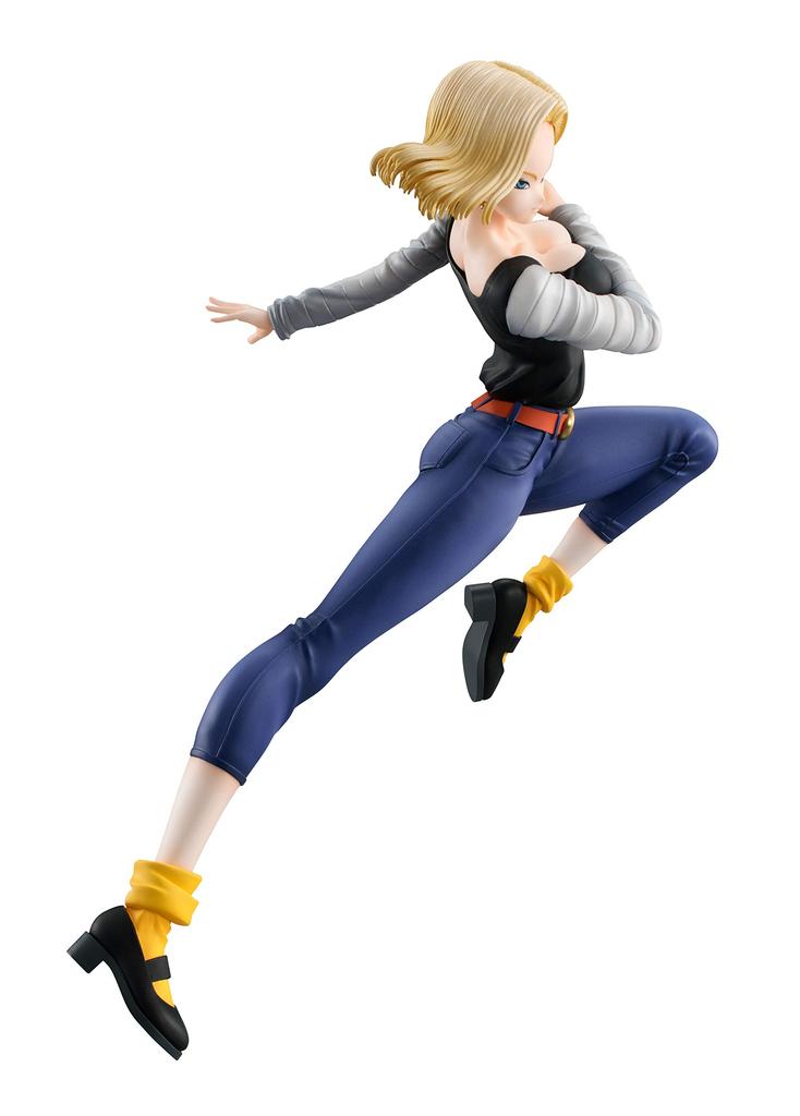 Dragon Ball Gals Android 18 ca. bemalte PVC-Figur Ver. IV, 200mm,