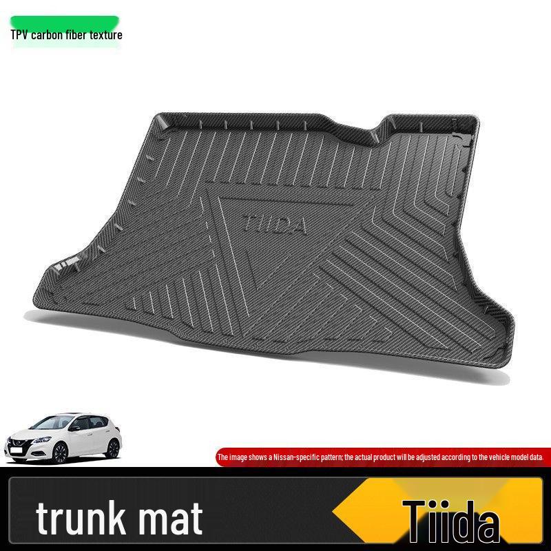 Nissan Trunk Mat for Sylphy, Qashqai, Teana, X-Trail, Terra, Qirida, Kicks, Murano, Paladin, Tu Da Tu