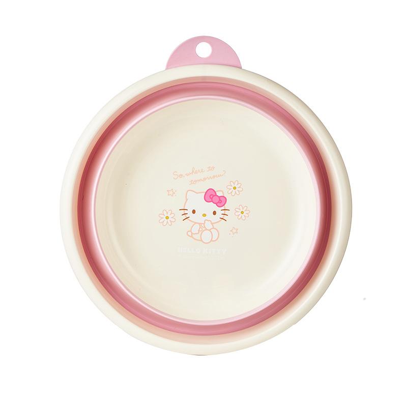 Children's Folding Basin for Household Use, Baby's Hand and Foot Washing Basin, Wall Mounted Foldable Thick Vegetable Washing Basin