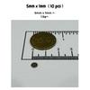 20/50/100pcs 5x1mm Tiny Magnets, Ultra-Thin Small Round Disc Magnets for DIY Crafts, Precision Models, Repairing Glasses