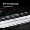 4 szt. Ochraniacz progu samochodu Przezroczysta odznaka dekoracyjna Naklejka 3D Do BMW E46 E39 E90 E60 E36 F30 F10 E34 E30 F20 E92 M3 M4 M5