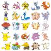 50 Pokémon Stickers For Children, Cute Pets, Pokémon Graffiti, Pikachu, Computer Suitcase