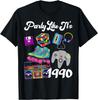 Retro Party Like It_s 1990 30th Birthday Tees T-Shirt