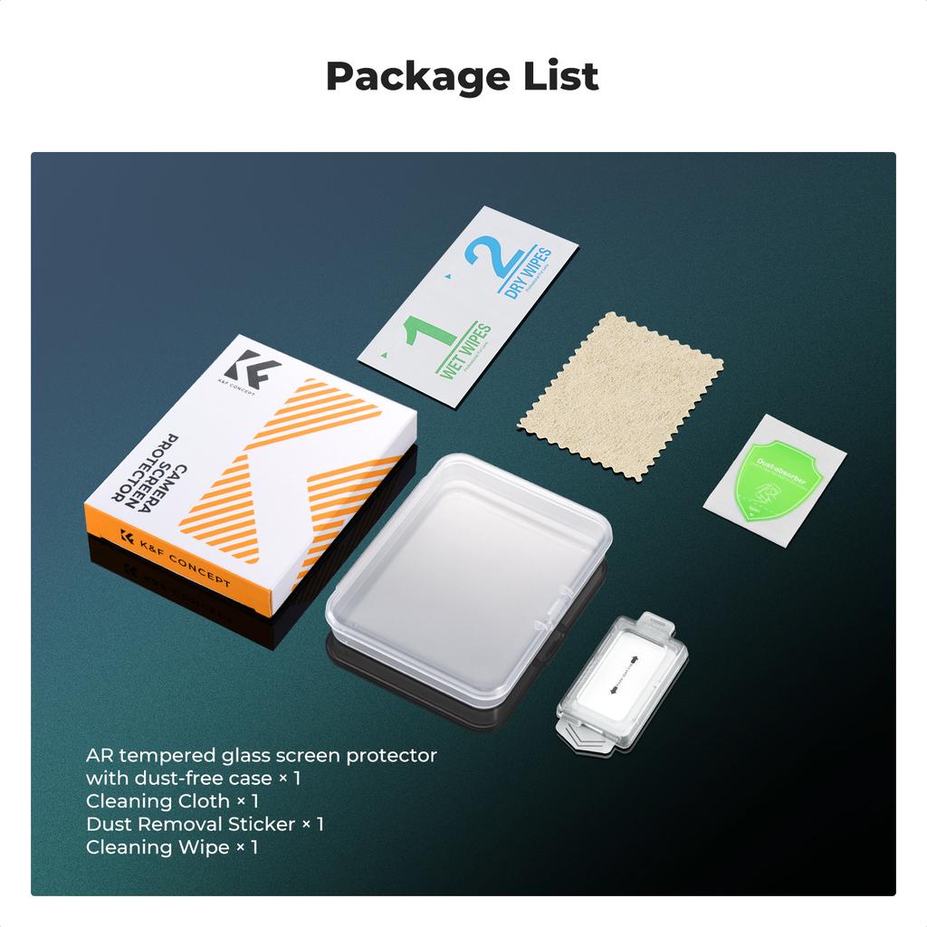 K&F CONCEPT Expansion Accessories for DJI Osmo Pocket 4/Pocket 3 Camera Screen Protector/Light/Case/Cage/Bag/Mount/Box Optional
