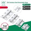 Heavy Duty 304 Stainless Steel Removable Folding Hinge for Electrical Boxes