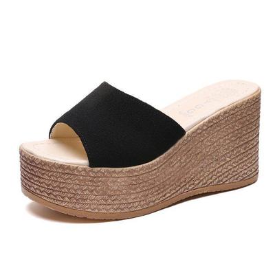Women's Summer 2019 Platform Thick Sole Sandals Slippers