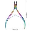 Durable Cutter Stainless Steel Cuticle Scissors Fingernail & Toenail Cuticle Cutter  Salon Use