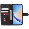 For Samsung Galaxy M35 5G Case Flip Folio Calf Texture Leather Phone Cover