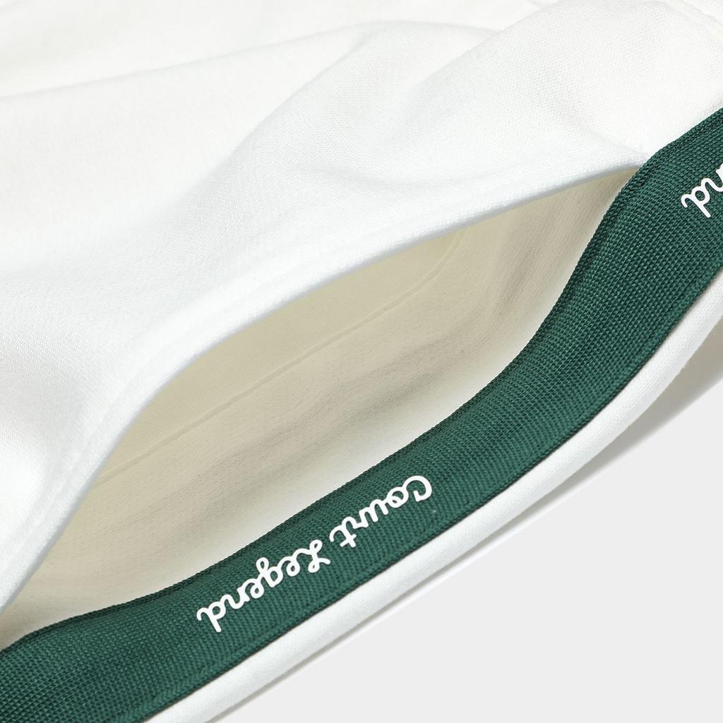 Fila Retro Color Block Logo Knitted Tennis Pants Women Pants Cloud-Mushroom-White F11W339605FWT