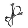 Flexible and Durable 6Pin to SATAX3 Power Cable Perfect for Corsair RM RMX Modulars 15PinSATA Hard Drive Power Cord