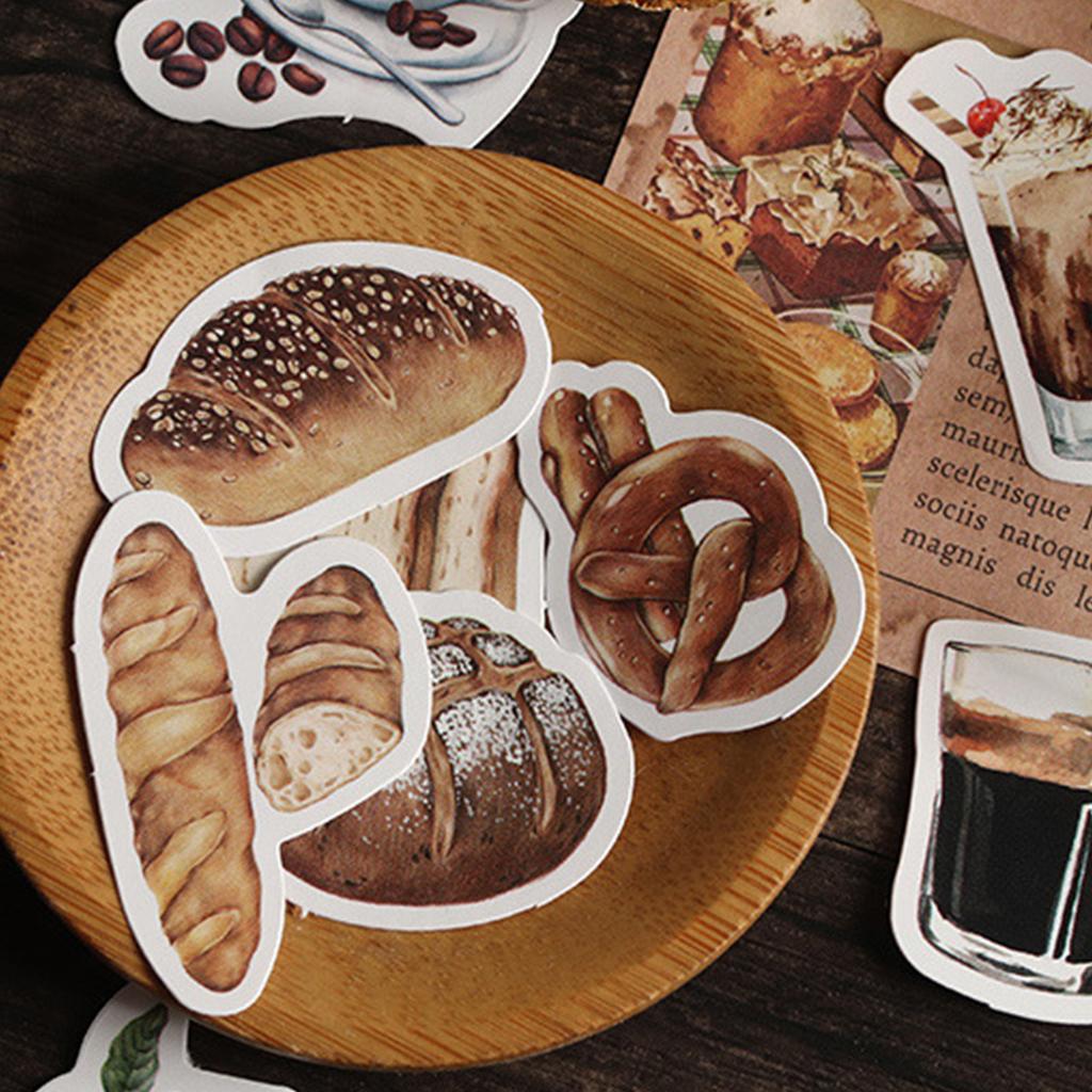 46 Piezas Pegatinas para Scrapbook DIY Impermeables Autoadhesivas Decorativas para Diarios Álbum de Fotos