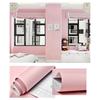 Selbstklebende Wasserdichte Tapete Einfarbig Macaron Tapete Schlafzimmer Wohnzimmer Dekor DIY Heimrenovierung