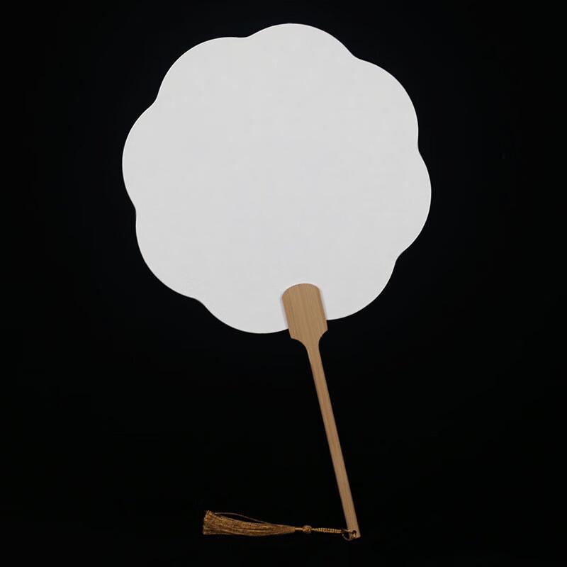 DIY Special Shaped Blank Lacquer Fan Kit