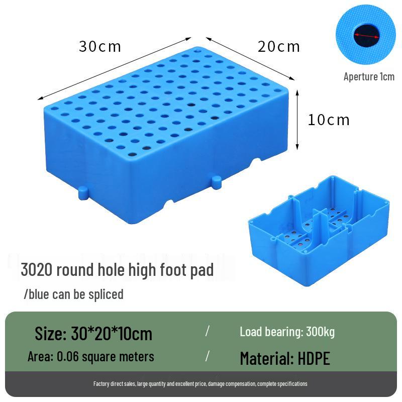 Vodotěsná plastová paletová mřížková podlahová rohož pro domácí mazlíčky a sklady