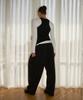 PROVO Tuck Wide Pants / Black