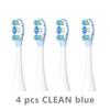 4/8 Pièces Têtes de Brosse de Rechange pour Brosse à Dents Électrique Sonique XIAOMI MIJIA MES609/610 Pro Emballage Scellé