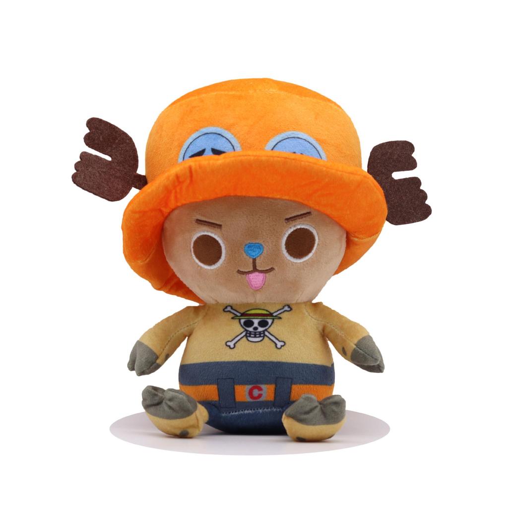 One Piece Anime Plush Toys: Cute Luffy, Chopper & Zoro Dolls for Claw Machines