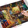 Full Square Diamond Painting House Craft Kit Sale 5D Diamond Embroidery Landscape Shop Art Rhinestone Decor For Home