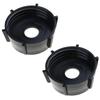 2PCS Universal Blender Part Juicer Base Blender Replacement Part Juicer Bottom Base Plastic Texture for Blender