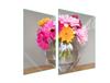 GLAS-KOCHFELD-SCHUTZPLATTE 70x52 BLUMEN