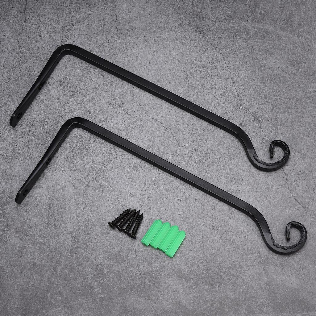 Flower Pot Hook Hanging Plant Holder Metal Bird Feeder Hooks Durable Plant Hanger