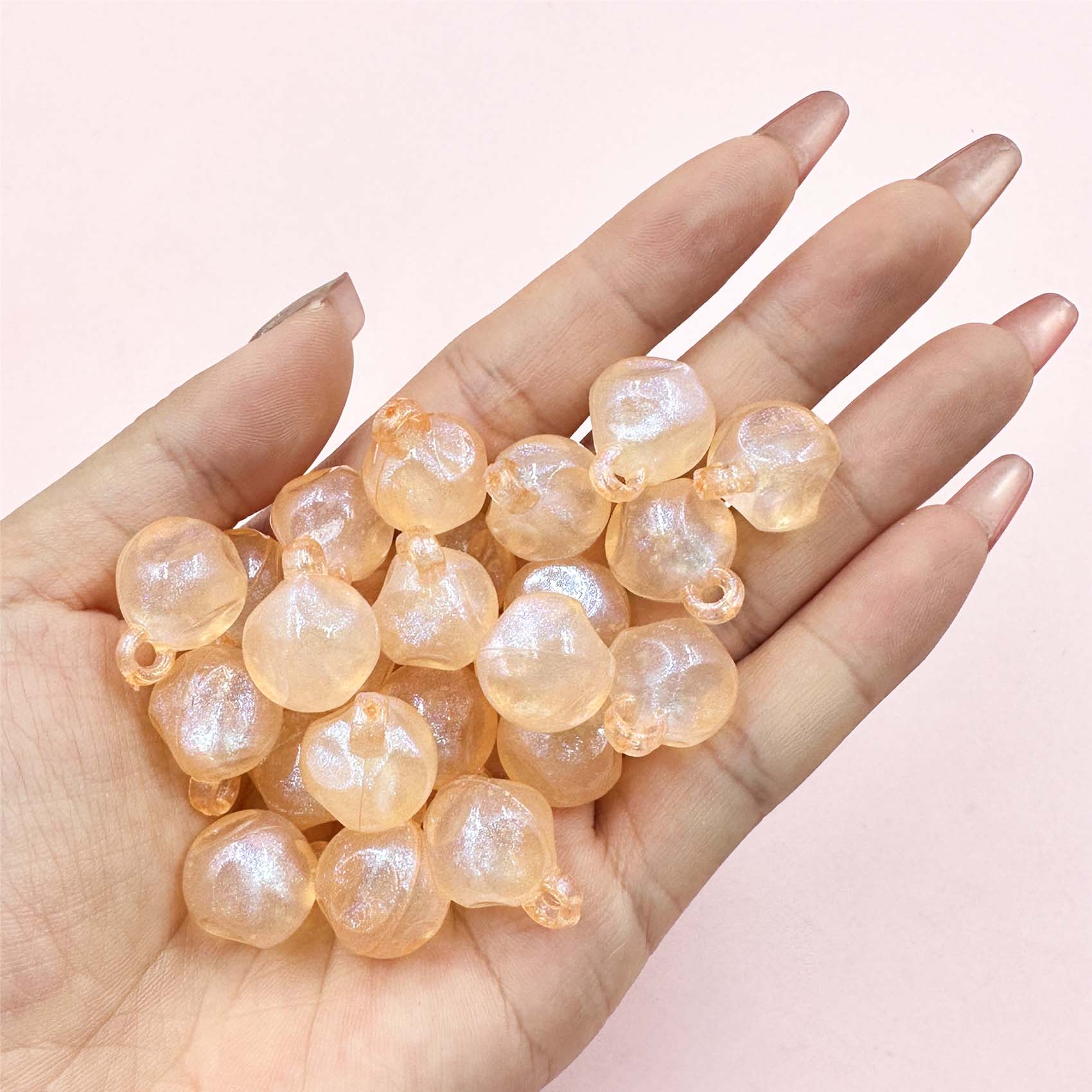 

Товары для вечеринок своими руками Бисероплетение Аксессуар с отверстием Желе Цветные подвески Изготовление ювелирных изделий Для ожерелья Серьги Изготовление материалов для рукоделия Ремесло своими руками оранжевый