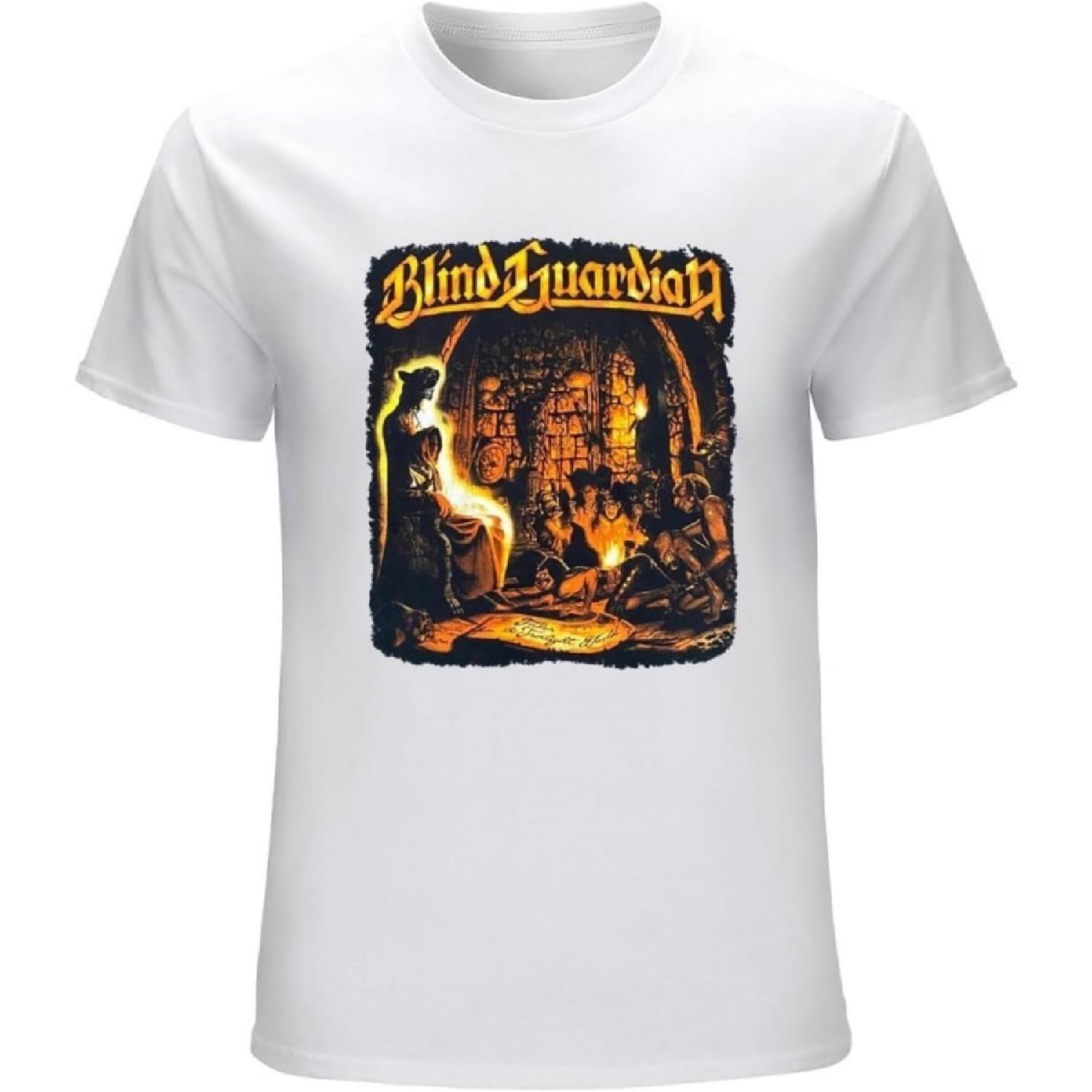 BEGOBERG Blind Guardian Tales from The Twilight World Work T Shirts for Men XS S
