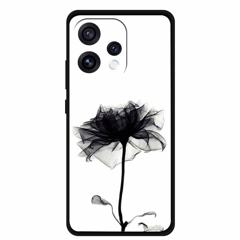 For Oppo Reno15 5G Case Coque Black Soft TPU Silicone Phone Case For Oppo Reno 15C Back Covers Case 6.59" Shockproof Fundas Para