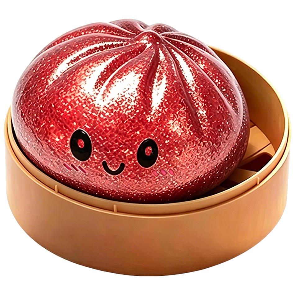 2026Glitzer Knödel Glitzer Knödel Squishy mit Box Knödel Sensorisches Quetschspielzeug zur Stressbewältigung