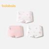 Balabala Girls' Cotton Boxer Briefs 3-Pack