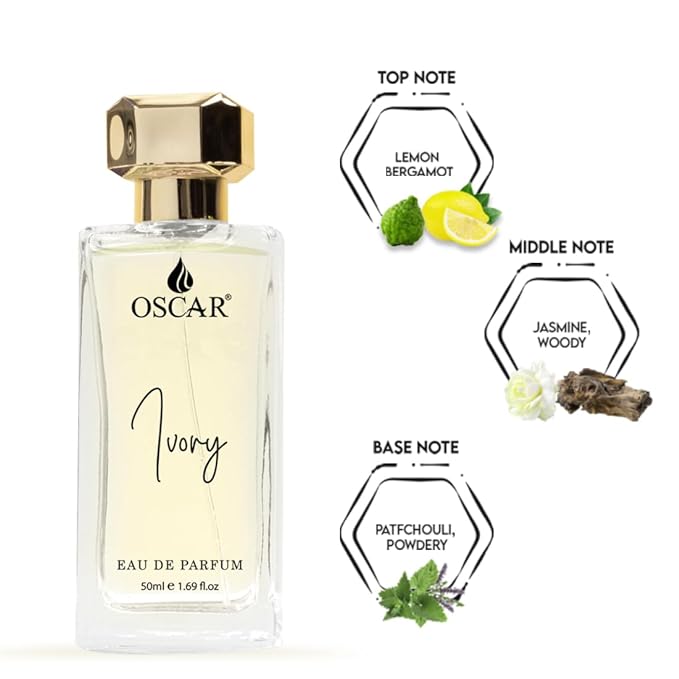 OSCAR OUD Damenparfüm für Frauen | Noten von Moschus | Premium Luxusparfüm | Lang anhaltender Duft | Oud-Duft | EDP für Frauen & Mädchen (50ML)