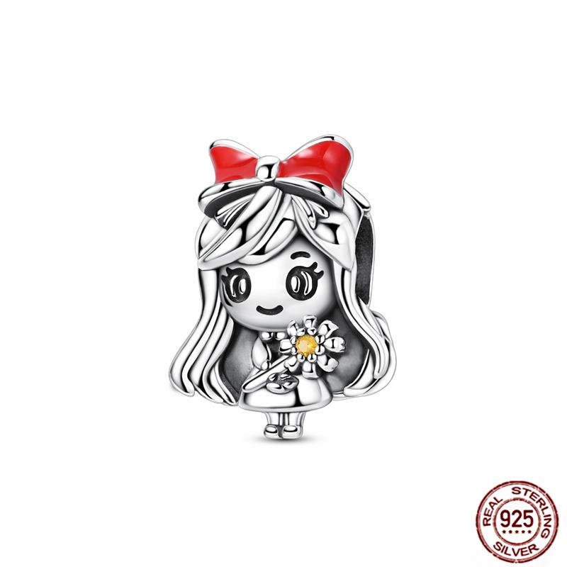 Christmas Charms Copper Fit Pendant Original Bracelets Santa Claus Snowflake Tree Gingerbread Man Beads Diy Jewelry