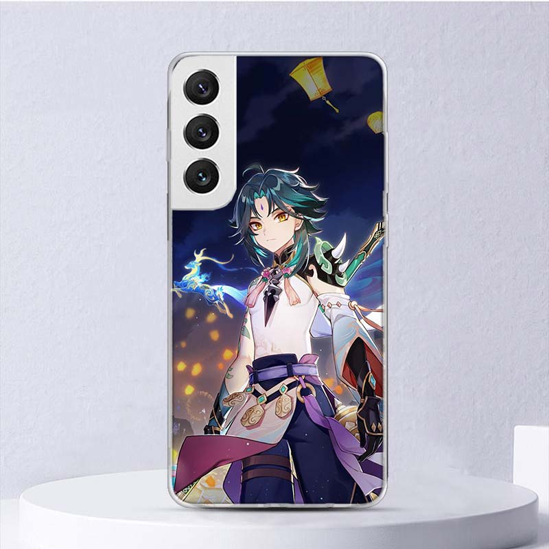 Xiao Genshin Impact Weiche Hülle Für Samsung Galaxy M12 M21 M30S M31 M32 M51 M52 Handyhülle Note 8 9 10 + 20 Ultra J4 J6 Plus J8 C
