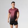 OEING Men's Gradient Quick-Dry Training T-Shirt
