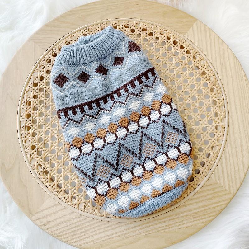 

Зимние теплые свитера с высоким воротом для щенков, свитера для собак маленьких и средних пород, модные вязаные свитера для кошек, одежда для собак чихуахуа, пальто для собак S