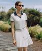 OBER GOLF Summer Essential Pleated Skirt (White)