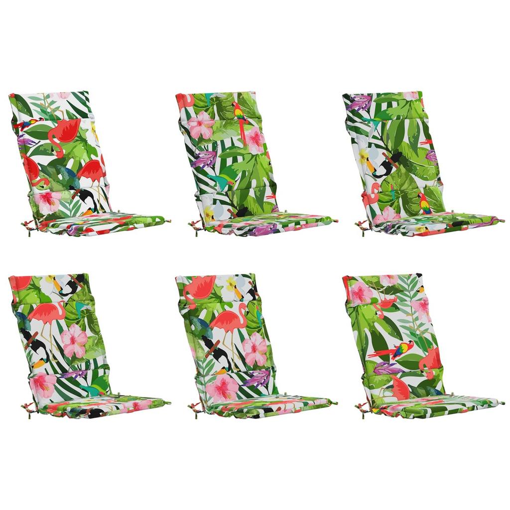 6 piece high back cushion set GEMERT 6 pcs. 100percent polyester