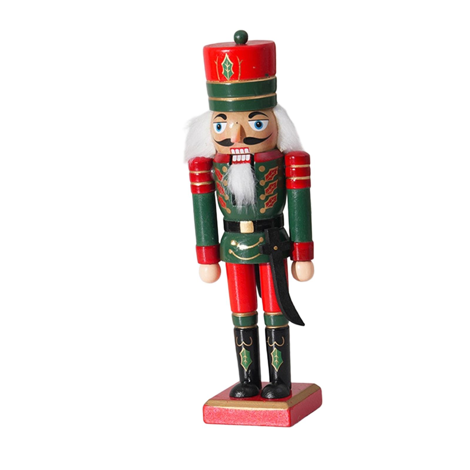 

Christmas Nutcracker Figurine Tabletop Ornament 25 cm Tall Classic Traditional