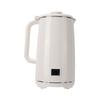 8-in-1 Nussmilchbereiter Sojamilchbereiter 2H Warmhaltefunktion Tischmixer 1,2L Sojabohnenmaschine Weiß EU-Stecker 220V