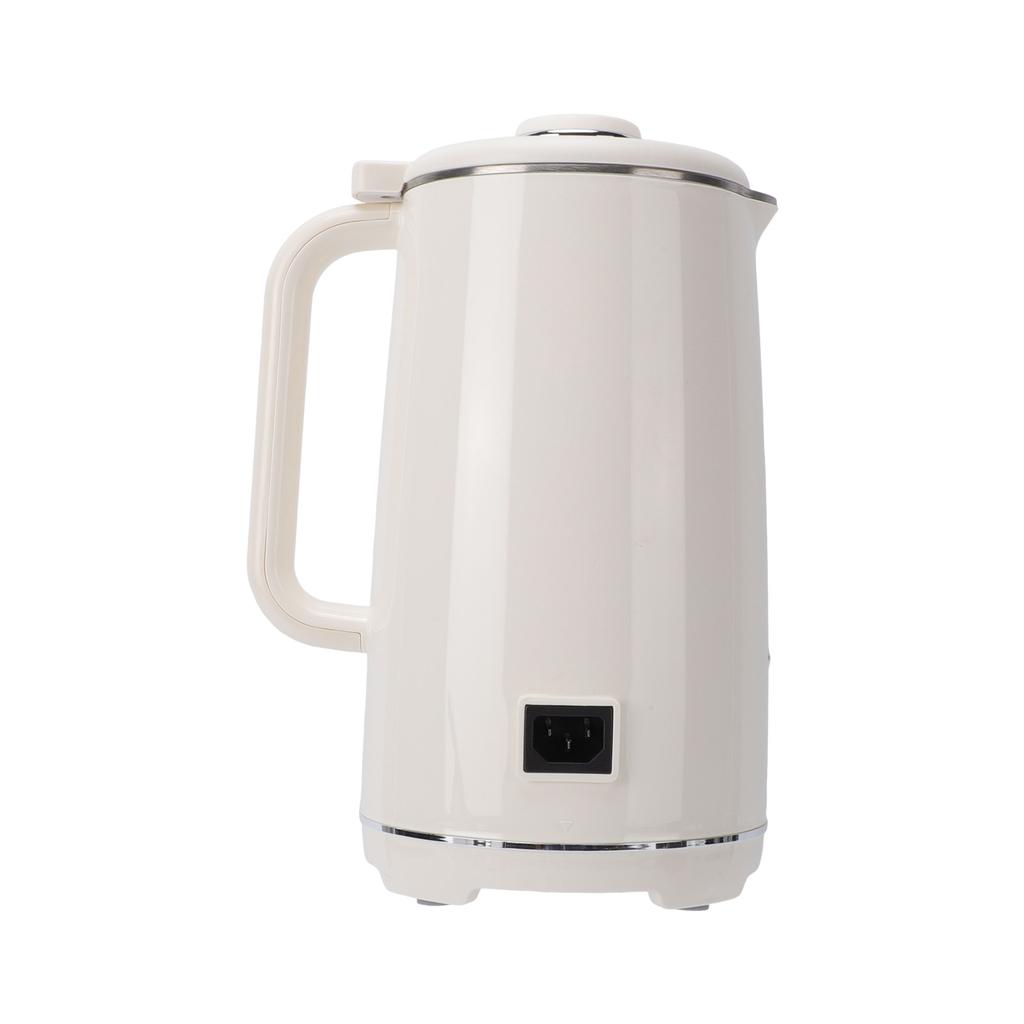 8-in-1 Nussmilchbereiter Sojamilchbereiter 2H Warmhaltefunktion Tischmixer 1,2L Sojabohnenmaschine Weiß EU-Stecker 220V