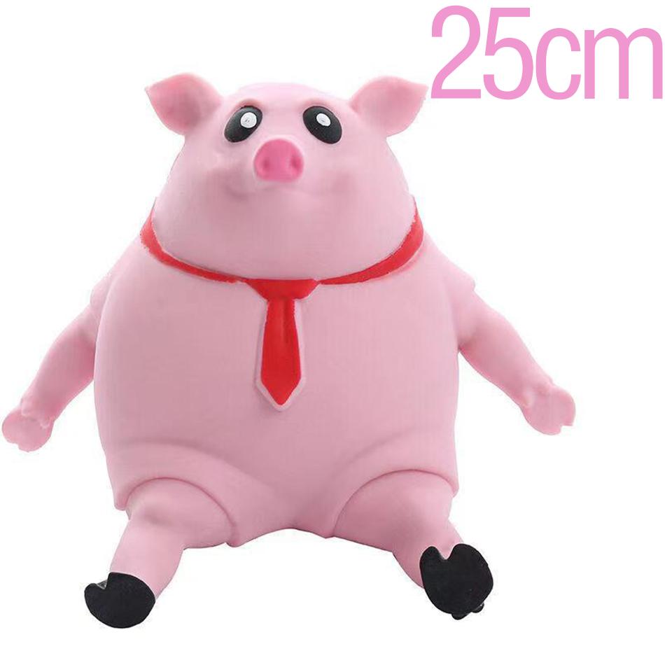 15-25cm Klem Rosa Griser Antistressleke Søte Klem Dyr Nydelig Grisunge Dukke Stresslindringsleker Dekompresjon Barnegaver