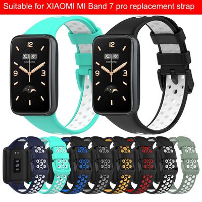 Strap For Xiaomi Mi Band 7 Pro Silicone Wristband Bracelet Smart Watch For Miband 7 Pro Watchband Straps