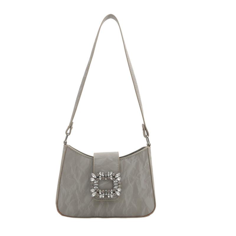 2024 Trendy Fashion Pu Shoulder Bag For Women Chic Underarm Design Medium Size