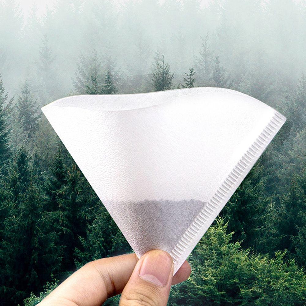 Filtros Grandes Acessórios Naturais para Café Filtros para Café Coado Ferramentas de Cozinha Papel de Filtro de Café