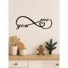 Custom Gothic Metal Wall Decor Personalized Couples Gift Dark Romance Home Sign Wedding Anniversary Valentine Gothic Wall Art