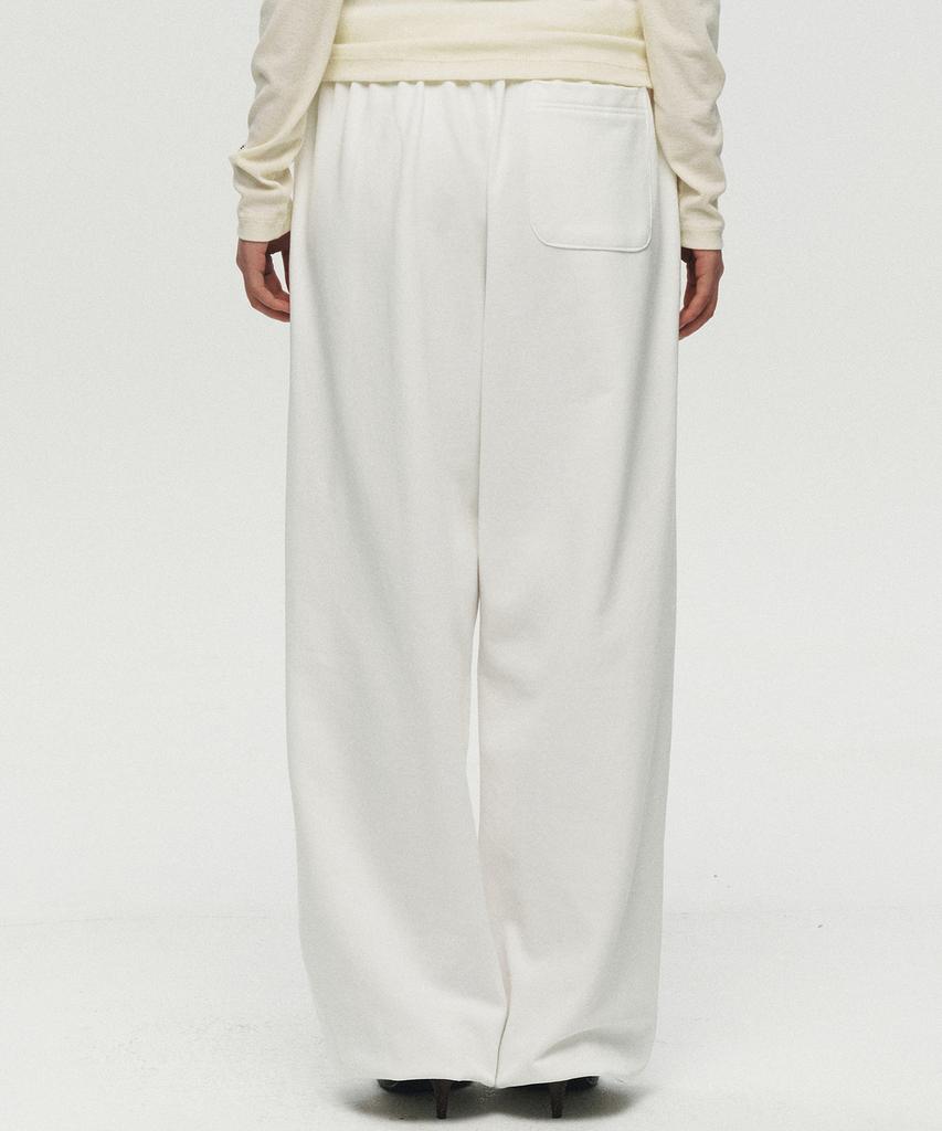 Hoite Stay Up Sweatpants (White)