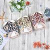 Herbst Winter Haustier Kurz Kariert Kragen Oberteil Lässige Warme Jacke Hunde Kragen Kleidung Hund Weihnachtskleidung Hundekleidung für Kleine Hunde