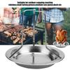 Upright Design Barbecue Tray Vertical Roasting Beer Can Chicken Holder  Outdoor Grilling BBQ
