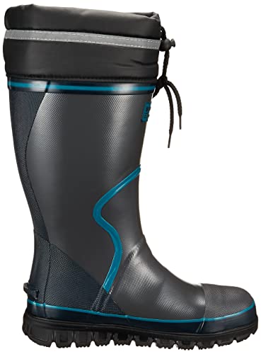 Fukuyama Rubber Beans Club Work Shoes, Gray, Size 3L (28.0-28.5cm)